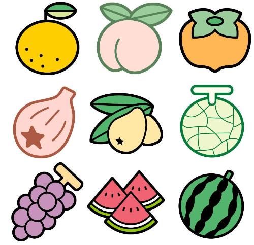 水產(chǎn)品卡通圖案 打造簡(jiǎn)單可愛(ài)的視覺(jué)盛宴